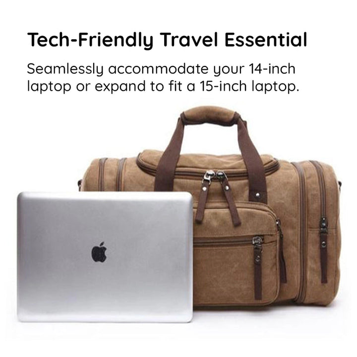 BowLift | Large Capacity Canvas Travel Bag