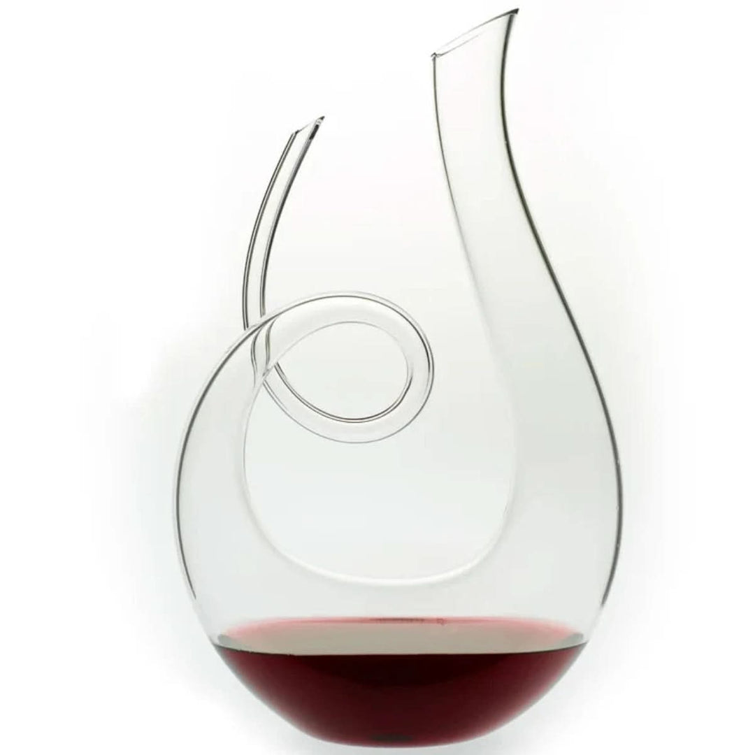 BowLift | Elegant Swirling Wine Decanter for Aeration and Serving