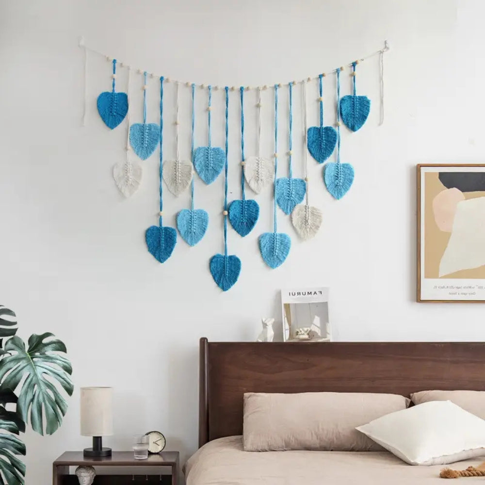 BowLift | Leaf-Themed Macrame Wall Decor
