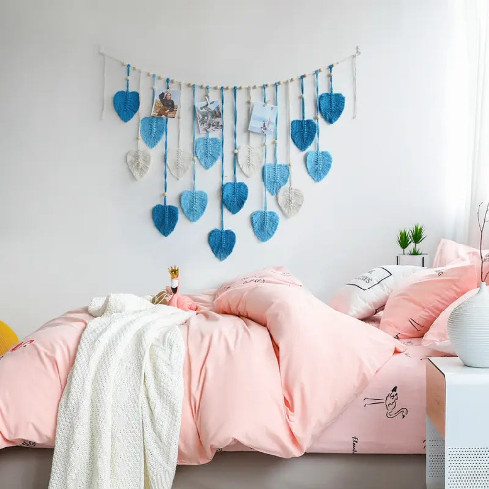 BowLift | Leaf-Themed Macrame Wall Decor