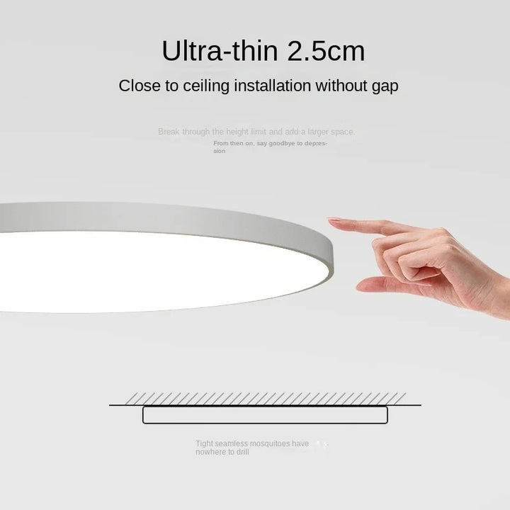 BowLift | Ceiling Light Round LED Modern Flush Fixture