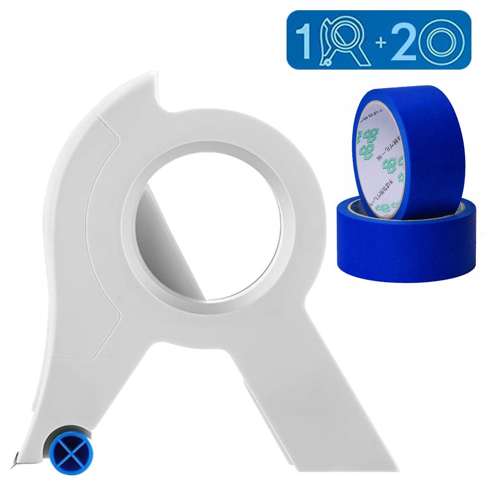 BowLift | Paint Tape Applicator For Clean Paint Edges With Cutter And Rollers