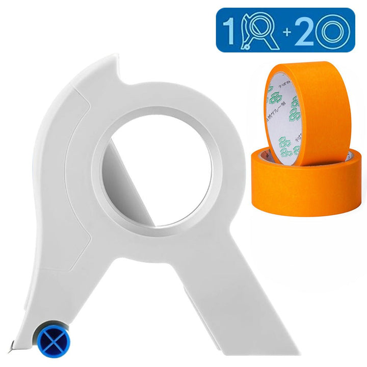 BowLift | Paint Tape Applicator For Clean Paint Edges With Cutter And Rollers