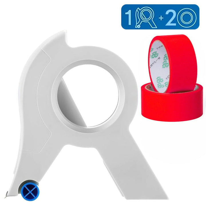 BowLift | Paint Tape Applicator For Clean Paint Edges With Cutter And Rollers