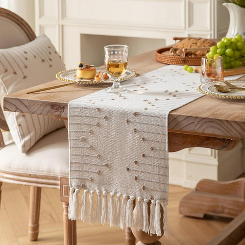 BowLift | Liora Elegant Tassel Table Runner