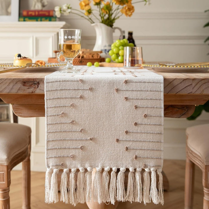 BowLift | Liora Elegant Tassel Table Runner