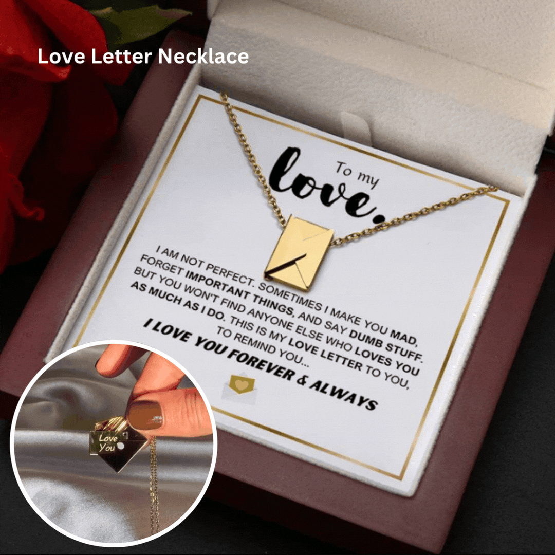 BowLift | Love Letter Necklace - Premium Gift Box Set