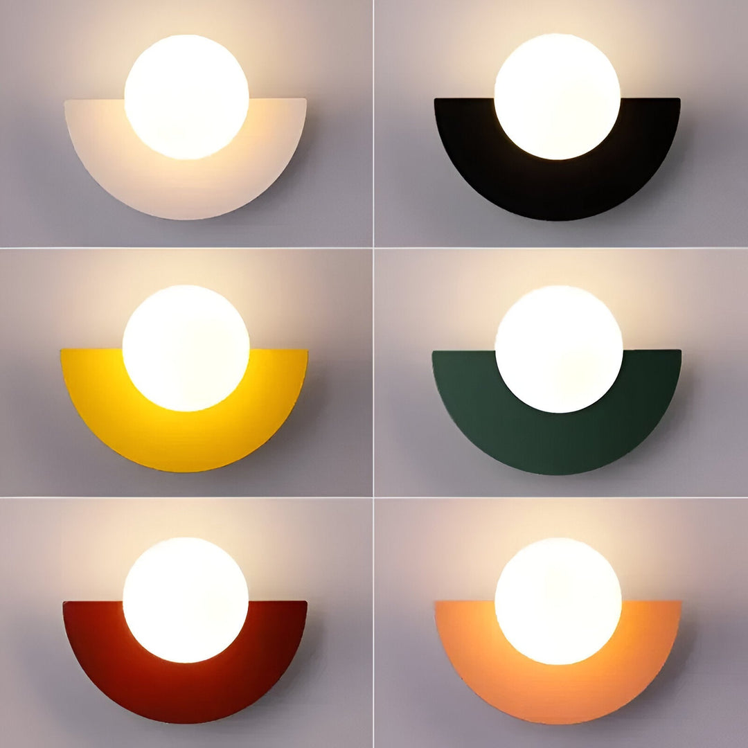 BowLift | LumiSphere Light - Modern Wall Lights - Plug-in Wall Lights - Wall Light Sconces