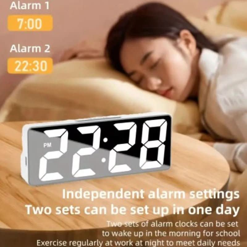 BowLift | LED Digital Alarm Clock with Temperature Display