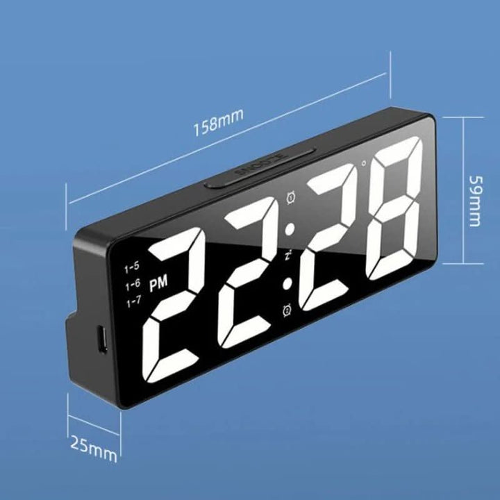 BowLift | LED Digital Alarm Clock with Temperature Display