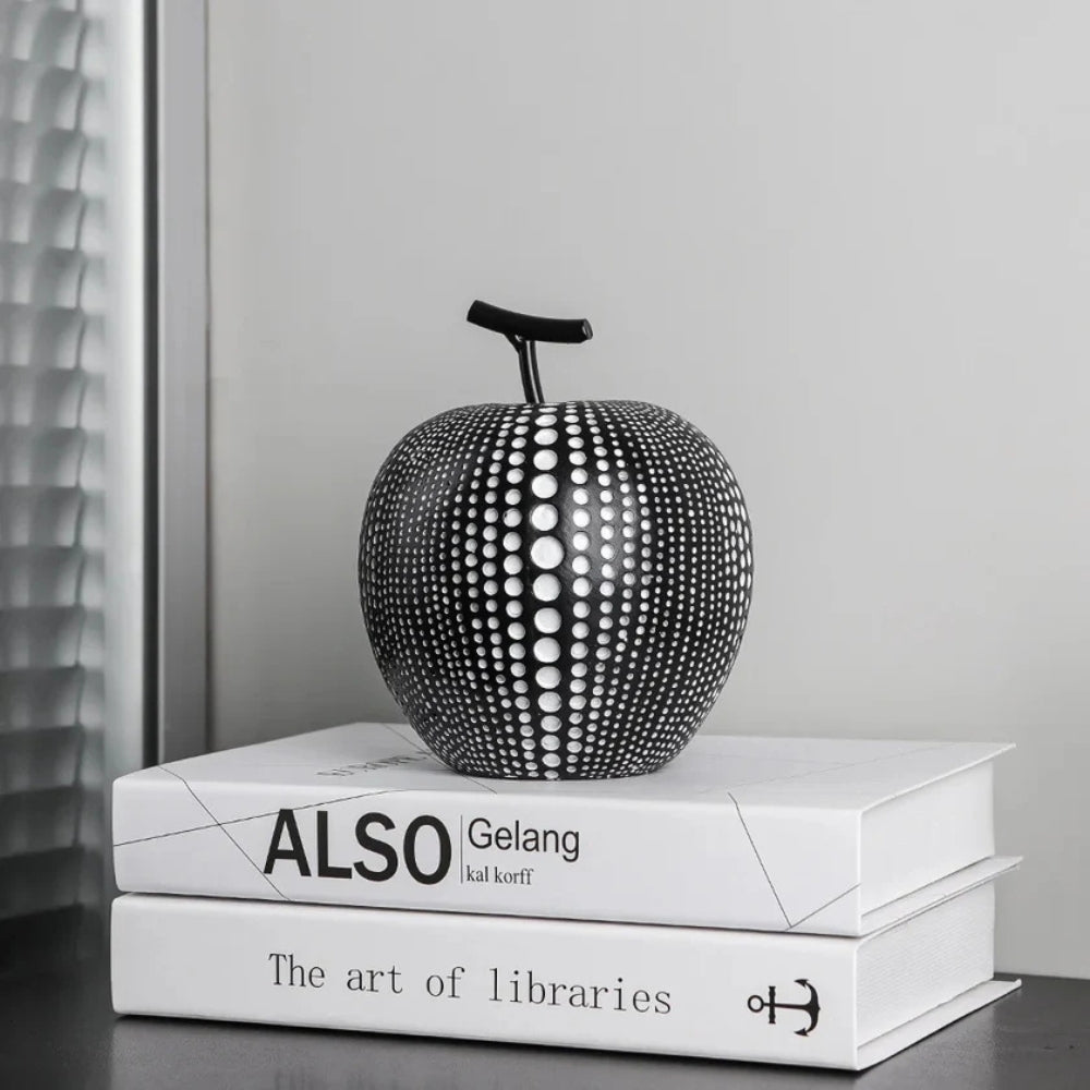 BowLift | Luxurious Polka Dot Apple Sculpture