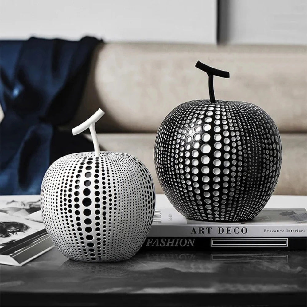 BowLift | Luxurious Polka Dot Apple Sculpture