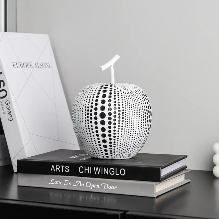 BowLift | Luxurious Polka Dot Apple Sculpture