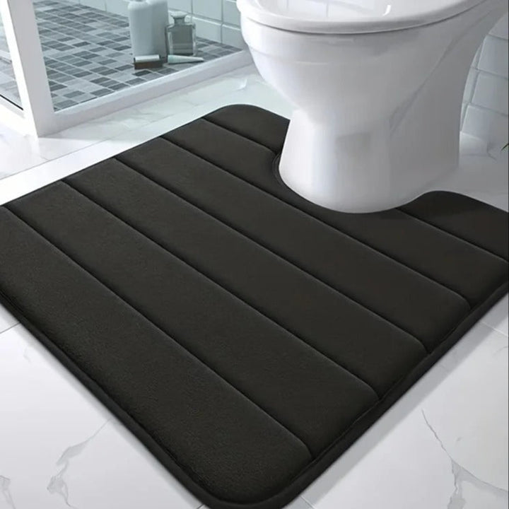 BowLift | Luxury U-shaped Bath Mat | Memory Foam Bath Mat