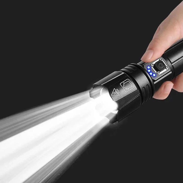 LumiBeam Flashlight - Powerful Rechargeable LED Flashlight Bowlift