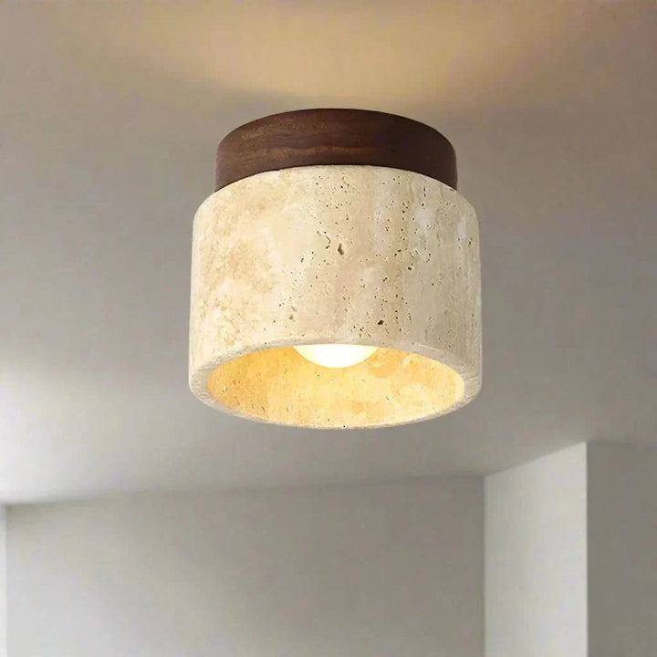 BowLift | Japanese Cream Style LED Ceiling Light