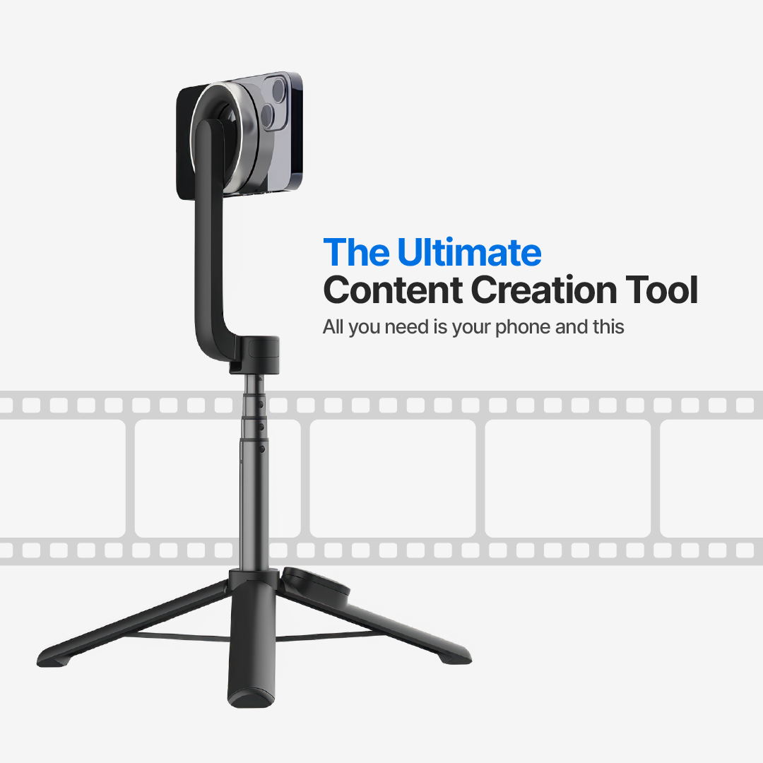 BowLift | iPhone Tripod with Wireless Remote | for Content Creators