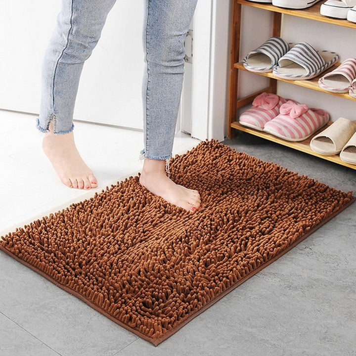 BowLift | Mavi Soft Chenille Bath Mat