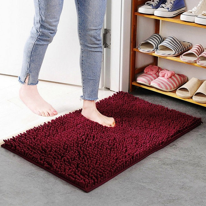 BowLift | Mavi Soft Chenille Bath Mat