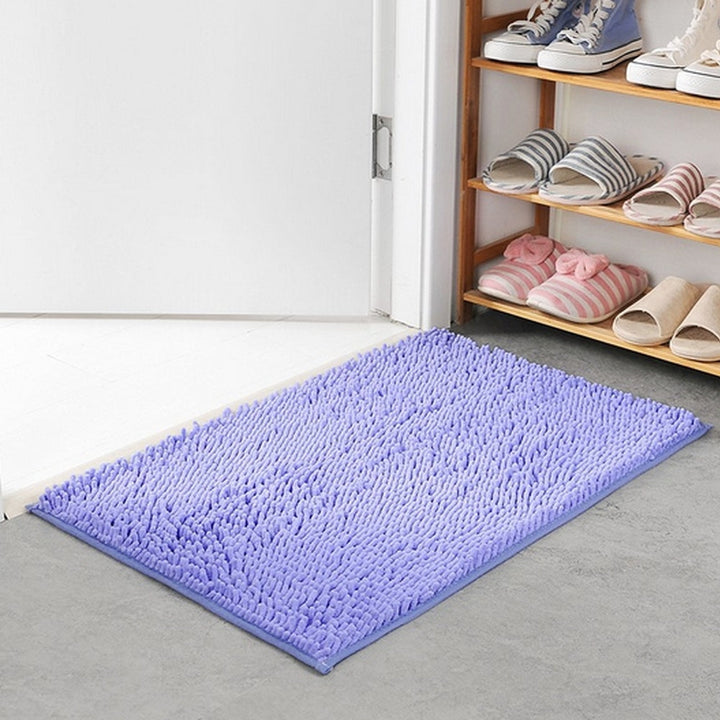 BowLift | Mavi Soft Chenille Bath Mat