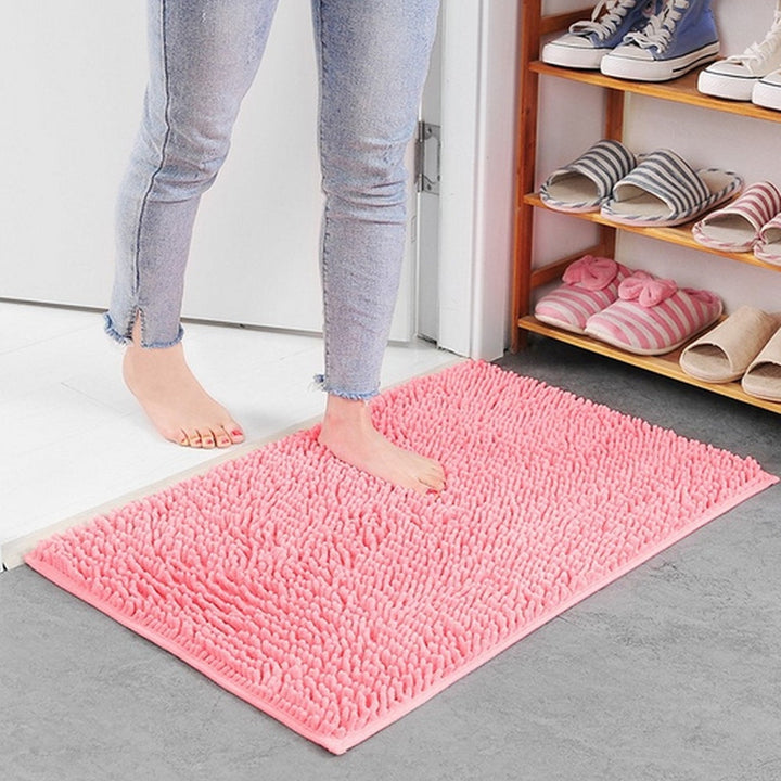 BowLift | Mavi Soft Chenille Bath Mat
