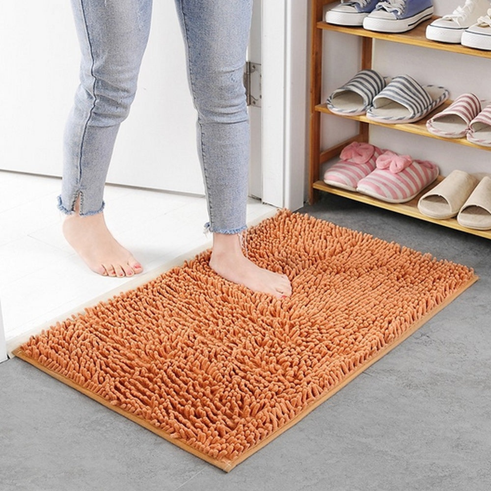 BowLift | Mavi Soft Chenille Bath Mat