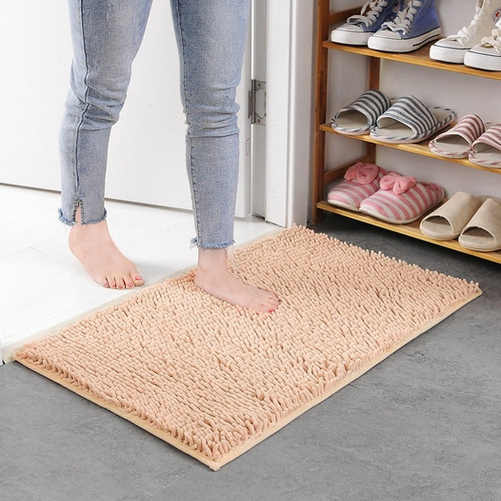 BowLift | Mavi Soft Chenille Bath Mat