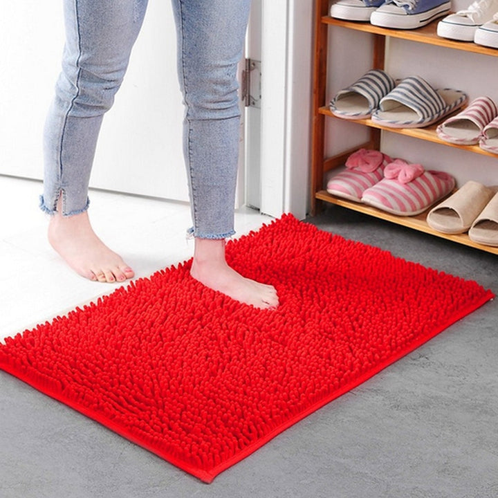 BowLift | Mavi Soft Chenille Bath Mat
