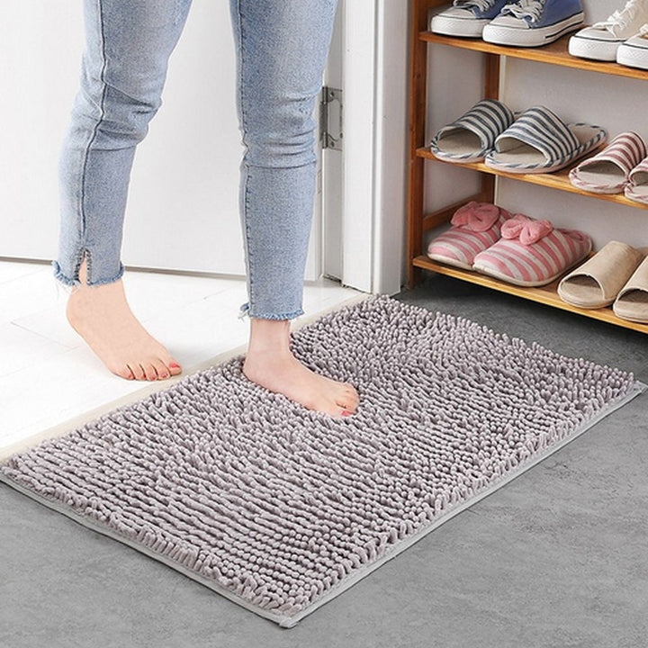 BowLift | Mavi Soft Chenille Bath Mat