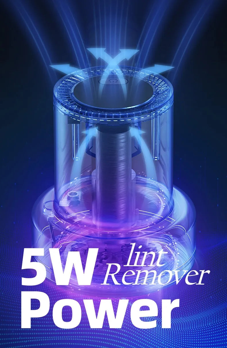 Automatic Lint Remover for Clothing Bowlift