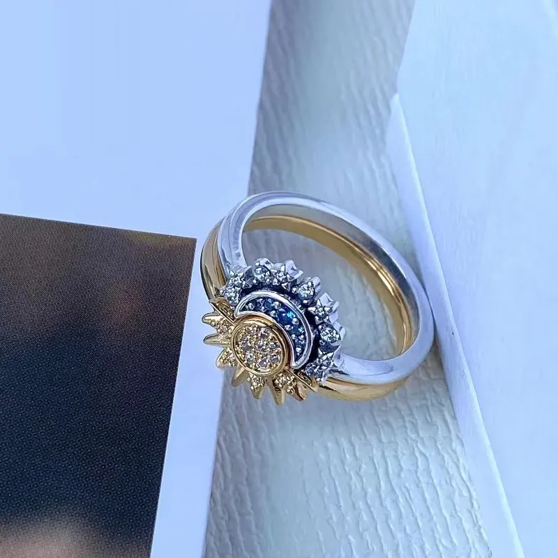 BowLift | Heavenly women's silver ring with crystal sparkle