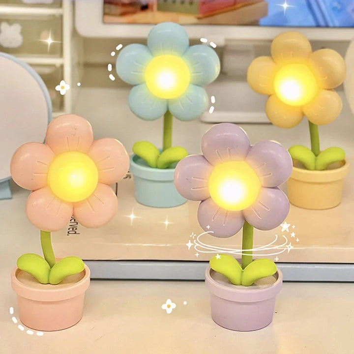 BloomLite – Atmospheric Flower-Shaped Table Lamp with Soft LED Light Bowlift