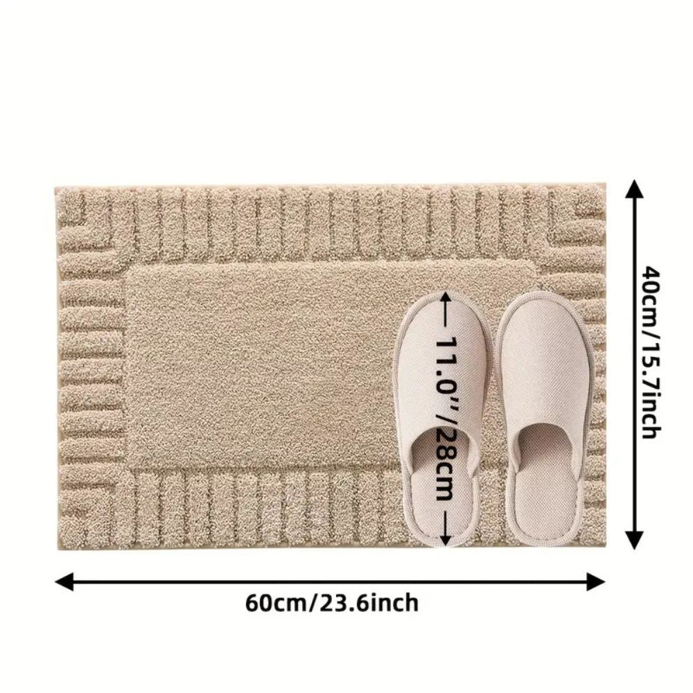 BowLift | Minimalist Stripe Bath Rug Mat