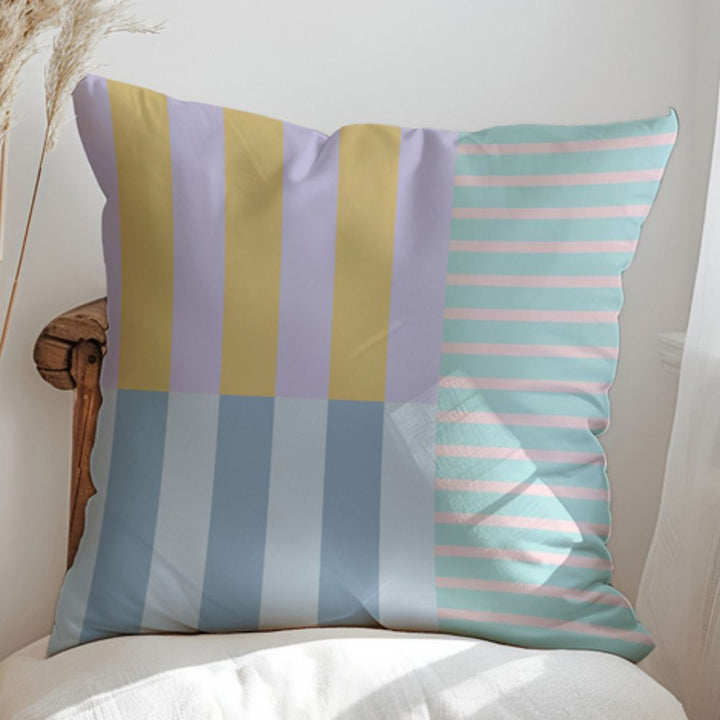 BowLift | Mod Blocks Striped Cushion Cover