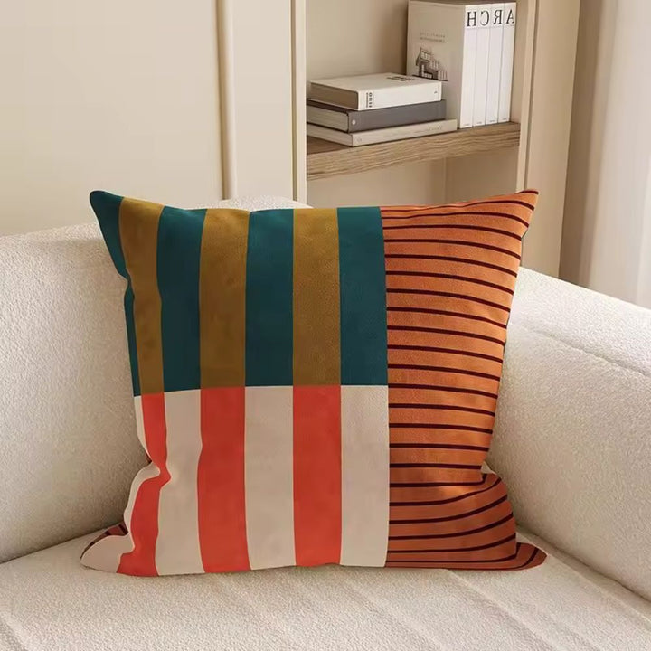 BowLift | Mod Blocks Striped Cushion Cover