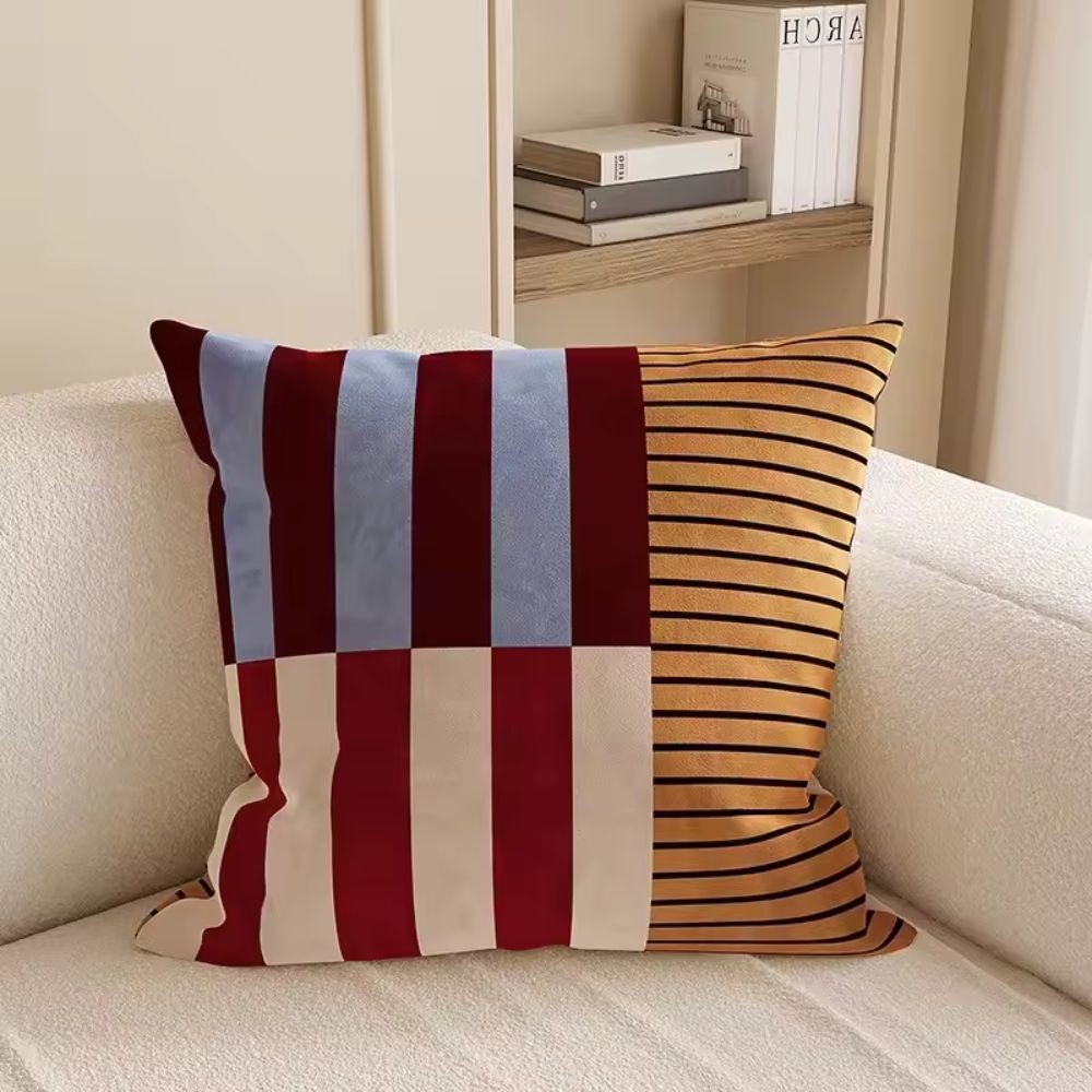 BowLift | Mod Blocks Striped Cushion Cover