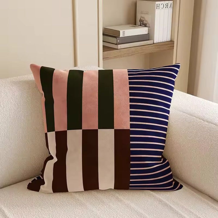 BowLift | Mod Blocks Striped Cushion Cover