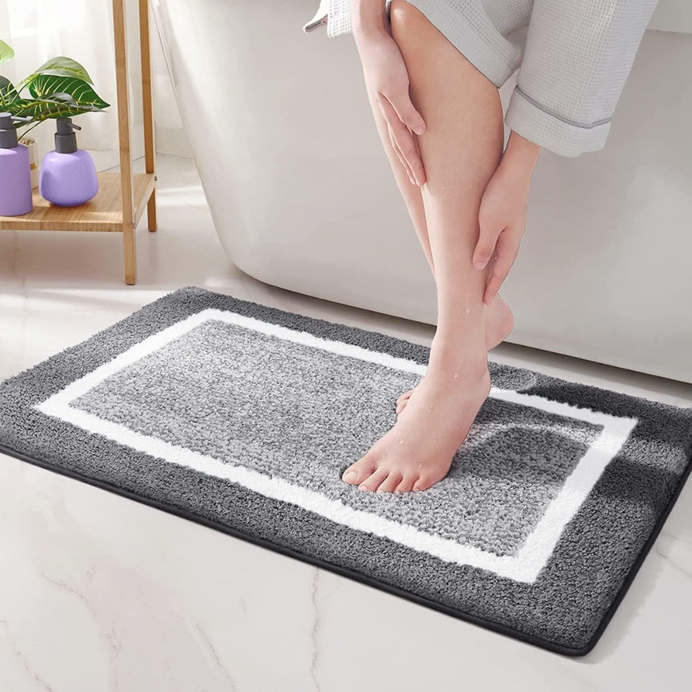 BowLift | Modern Border Anti-Slip Bath Mat