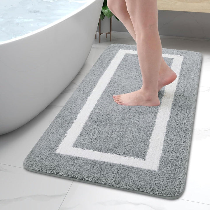 BowLift | Modern Border Anti-Slip Bath Mat