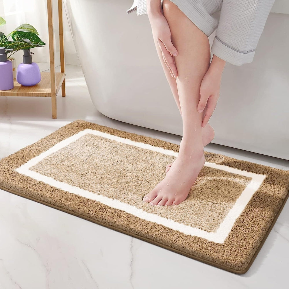 BowLift | Modern Border Anti-Slip Bath Mat