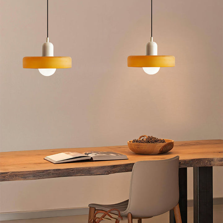Glass Pendant Light with Warm, Uniform Light and Scandinavian Design