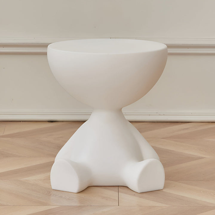 BowLift | Modern Round Plastic Side Table
