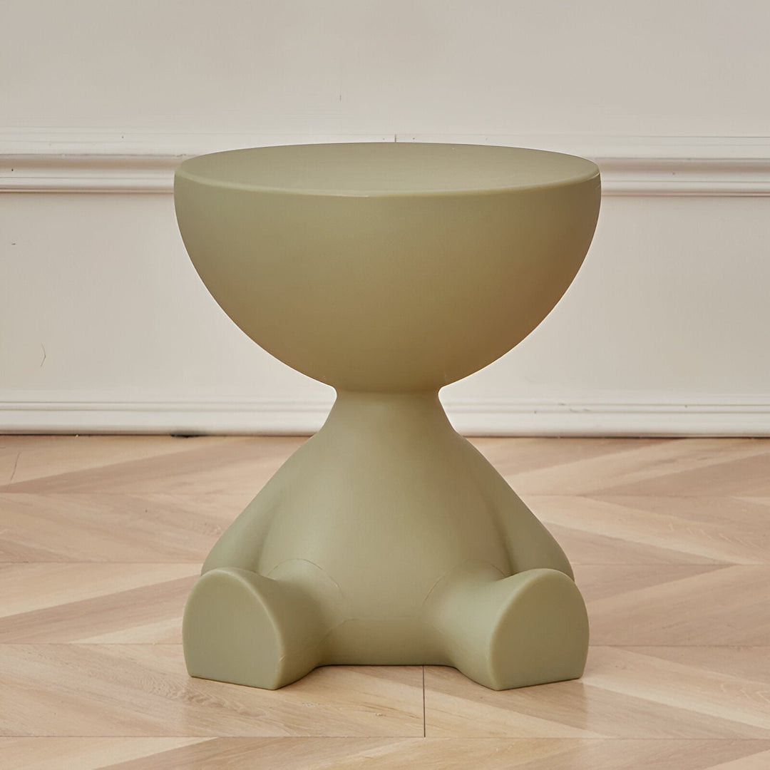 BowLift | Modern Round Plastic Side Table