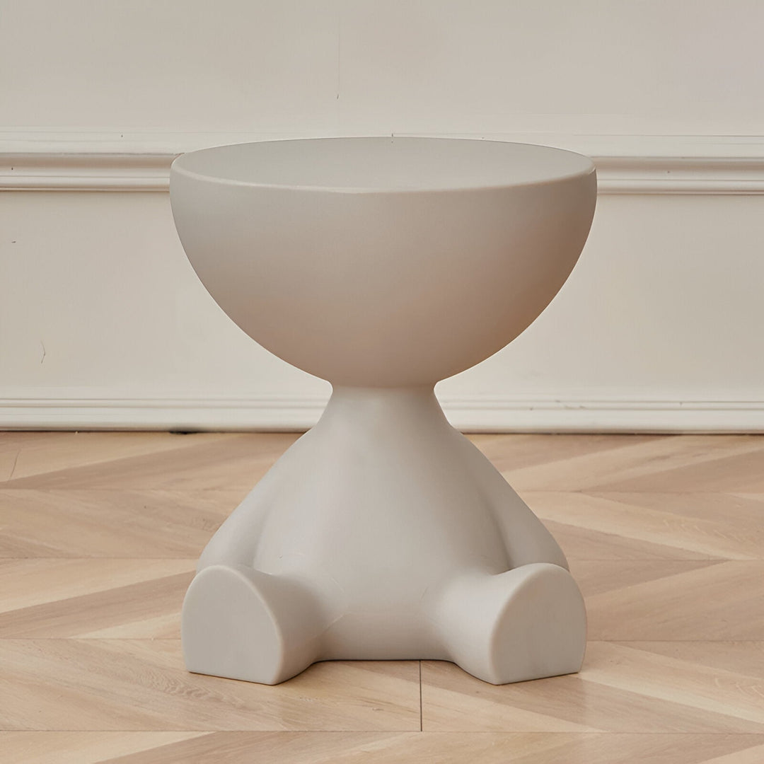BowLift | Modern Round Plastic Side Table