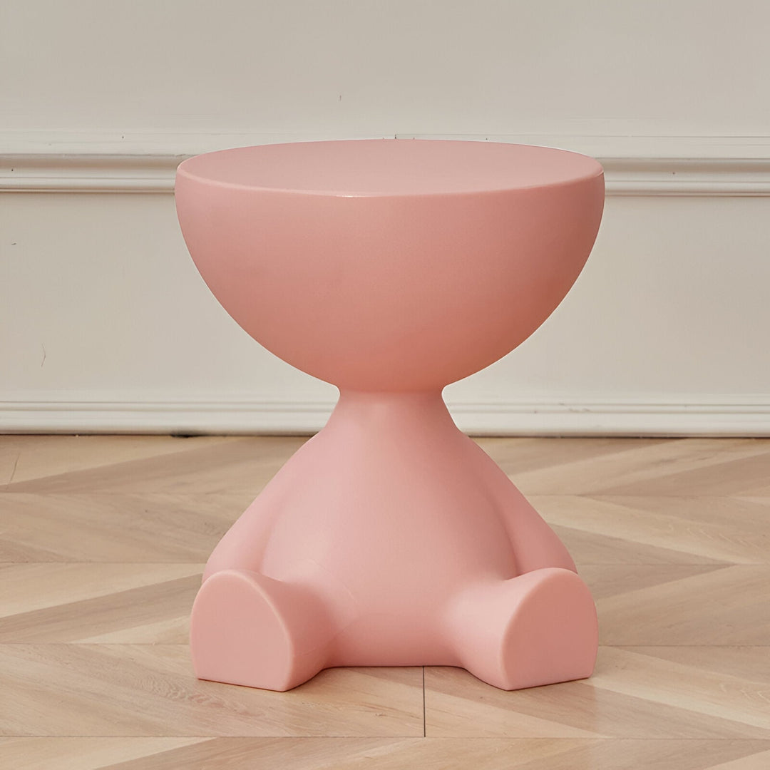 BowLift | Modern Round Plastic Side Table