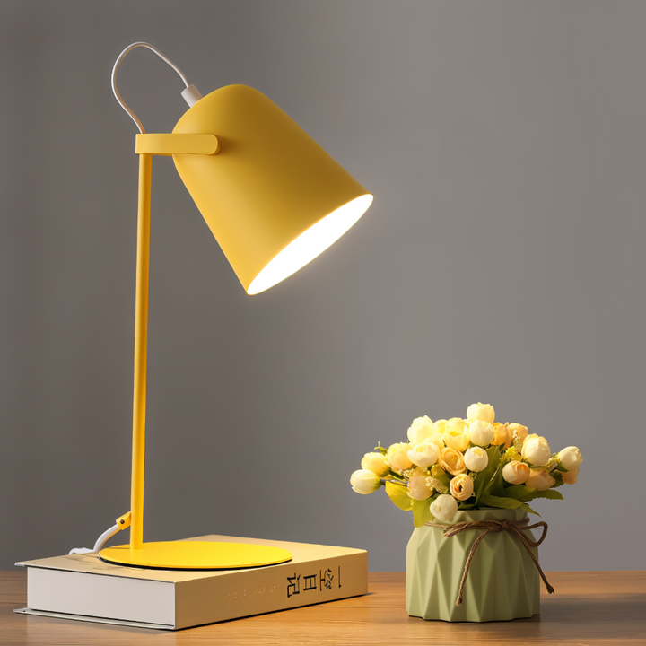 BowLift | Modern Rotating Desk Lamp – Eye-Friendly Adjustable Lighting for Reading, Studying & Relaxing