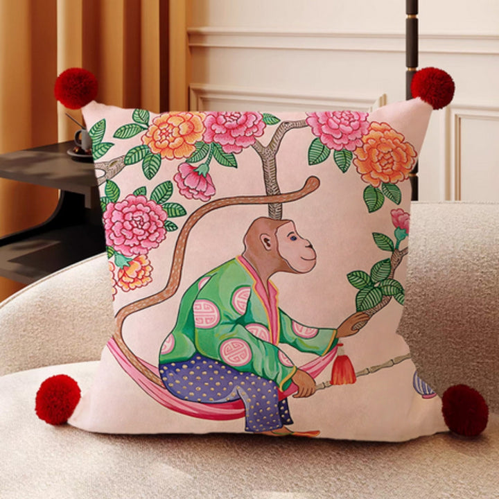 BowLift | Monkey Garden Cushion Cover Collection