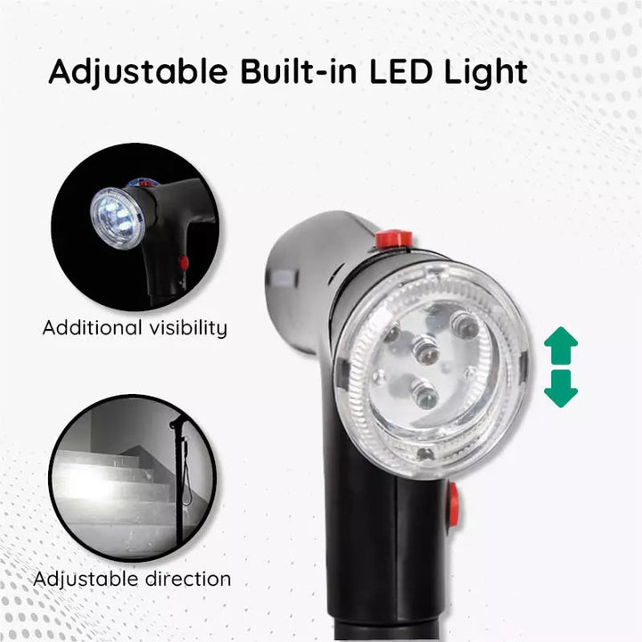 BowLift | Multi-Functional Foldable LED Walking Cane