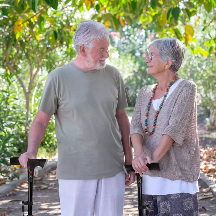BowLift | Multi-Functional Foldable LED Walking Cane