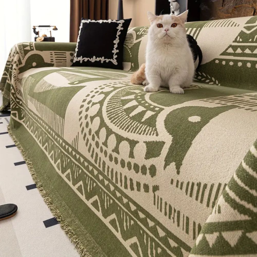 BowLift | Mystic Lines Pattern Sofa Cover